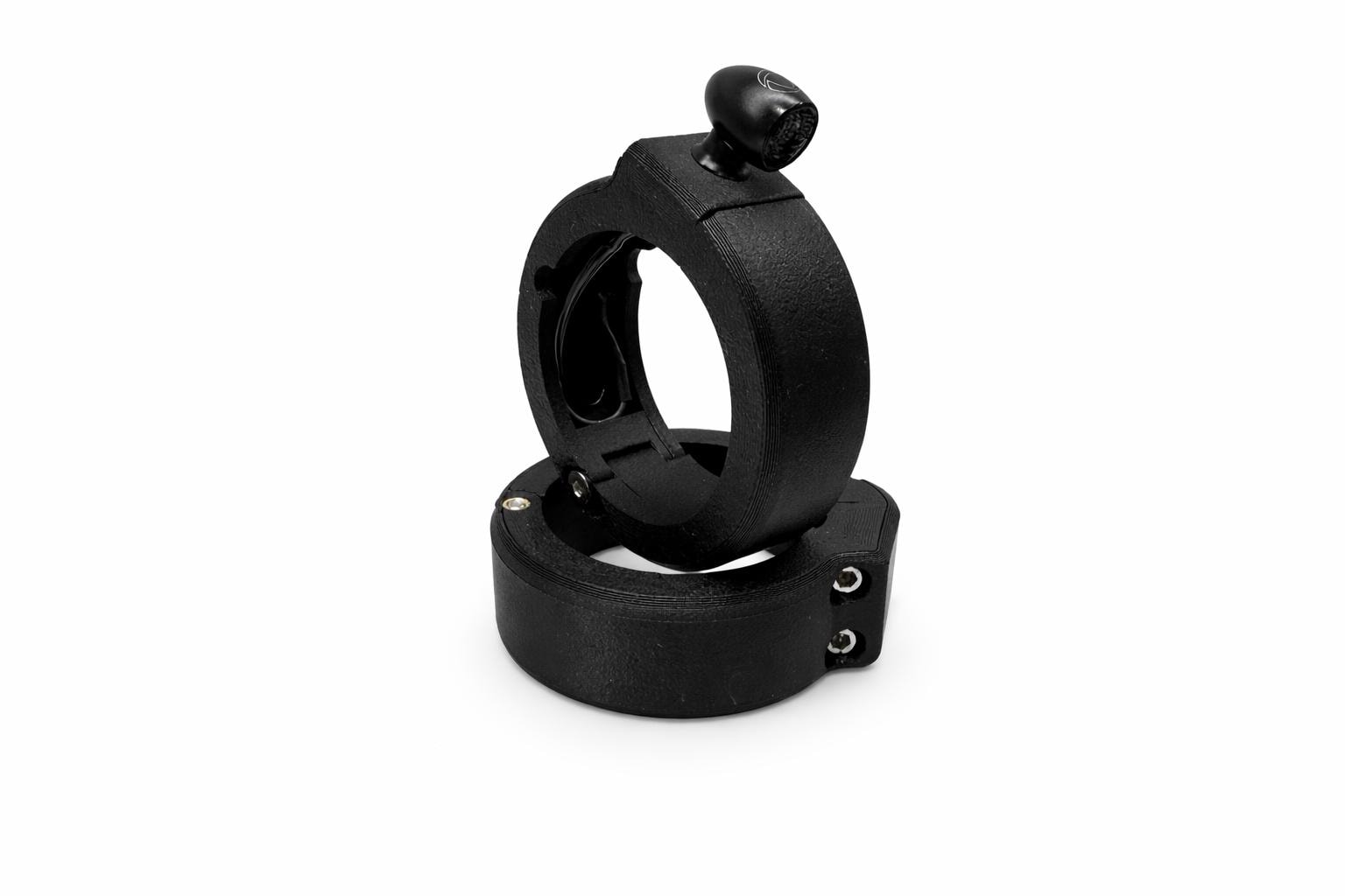 Kellermann Atto indicator bracket 41mm fork mount with indicator fitted