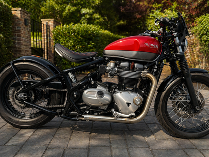 Triumph Bobber Ignition Relocation Kit (All Years) – Clean Minimal Frame Mount | No Wiring Required