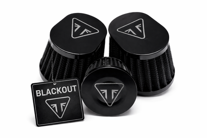 Kit de suppression de la boîte à air pour Triumph Speedmaster 1200cc | Faisceau de câbles/cache-chaîne et filtres à air coniques