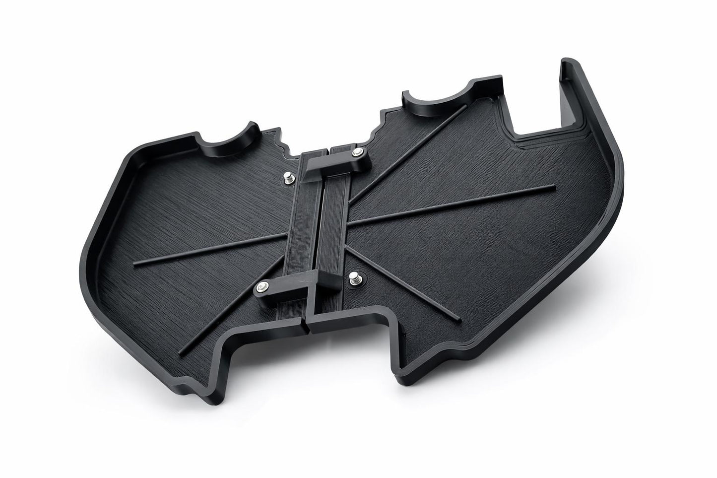 Triumph Bobber wire harness cover underside view