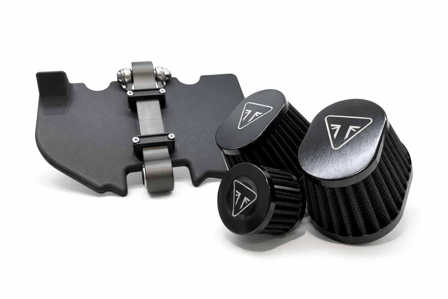 Triumph Speedmaster 1200cc Airbox Delete Kit | Wire Harness/Chain Cover & Pod Filters